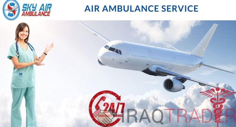24/7 Hours Emergency Patient Shifting from Patna by Sky Air Ambulance
