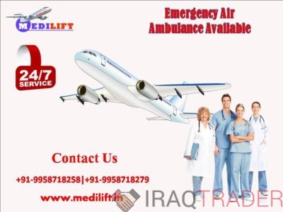 Avail ICU Air Ambulance in Raipur with ACLs Support