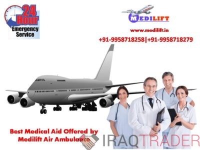 Call Medilift Air Ambulance in Guwahati for Hassle-Free Patient Transportation