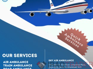 Get Sky Air Ambulance in Chennai with Trusted Medical Staff