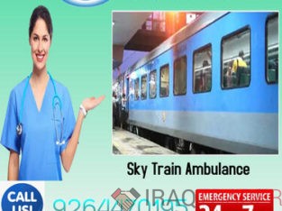 Hire Superlative ICU Train Ambulance in Patna with Advanced Life Support