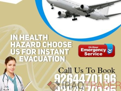 Avail Budget-Friendly ICU Air Ambulance Service in Ranchi by Sky