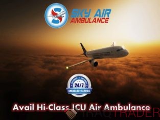 Rent Sky Air Ambulance in Hyderabad with Modern ICU Tools