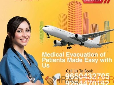 Grab Foremost ICU Charter Air Ambulance Service in Chennai by Medivic