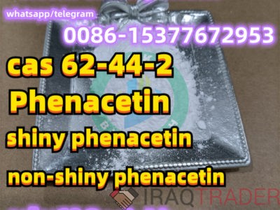 Fast Delivery Anesthetic CAS 62-44-2 Phenacetin Raw Shiny Powder