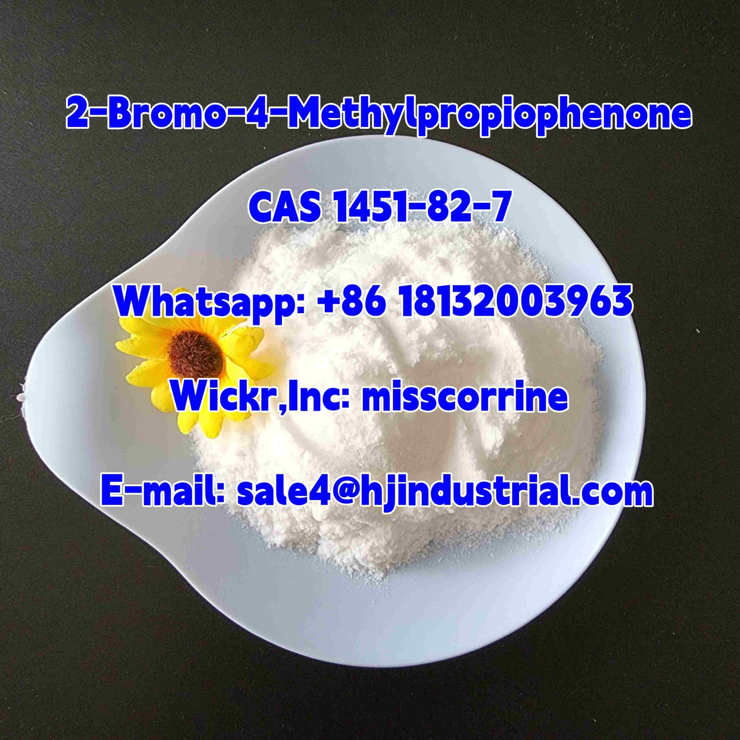 High Purity 2-Bromo-4-Methylpropiophenone CAS 1451-82-7 with Best Price