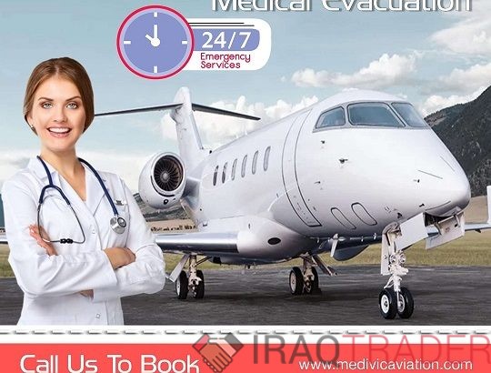 Avail Medivic Air Ambulance Service in Guwahati with ICU Setup