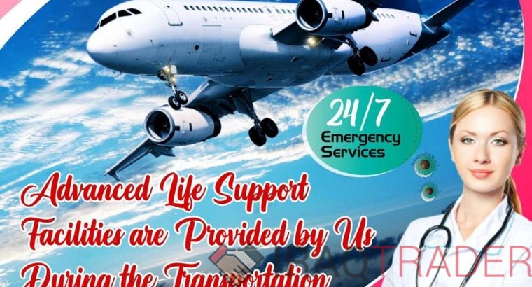 Obtain Supreme ICU Charter Air Ambulance Service in Patna by Medivic