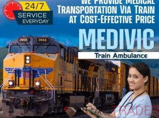 Get Medivic Aviation Train Ambulance Service in Guwahati with ICU Care