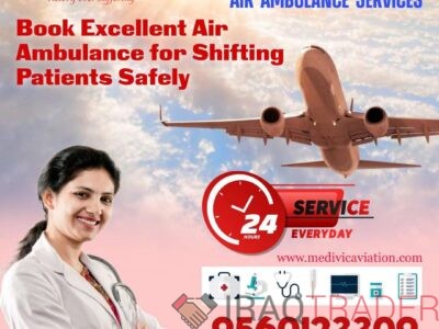 Grab Medivic Air Ambulance in Patna with Hi-tech Intensive Care Unit
