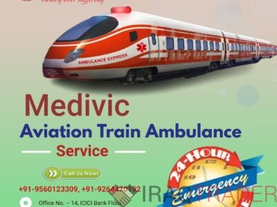 Gain Medivic Train Ambulance in Guwahati with an Expert Medical Team