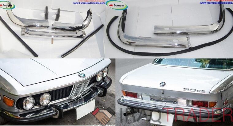BMW 2800 CS/BMW E9/BMW 3.0 CS bumper (1968-1975) by stainless steel (BMW 2800 CS Stoßfänger)