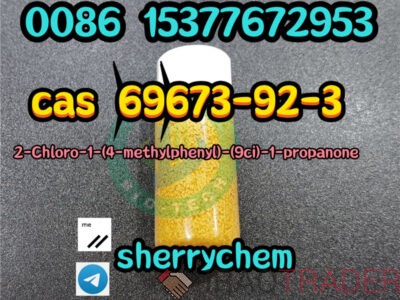 CAS: 69673-92-3 2-Chloro-1- (4-methylphenyl) -1-Propanone With Safety Shipping USA Russia