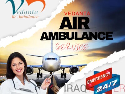 Vedanta Air Ambulance in Guwahati – Low-Cost and Secure