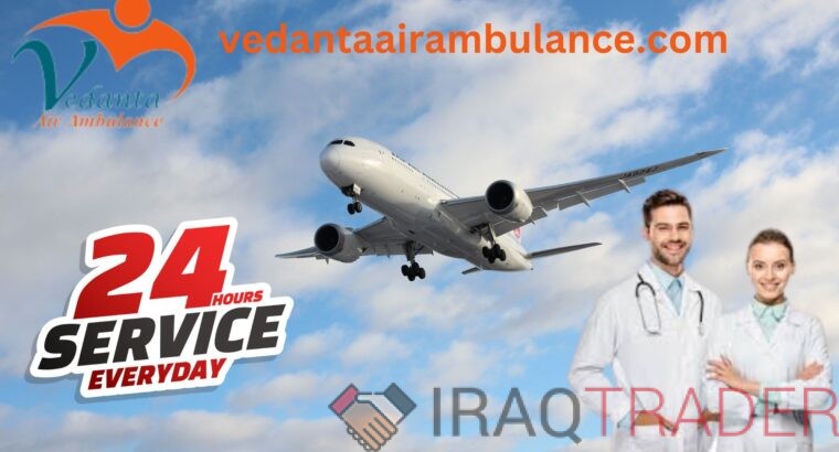 Get an Authentic ICU setup by Vedanta Air Ambulance Service in Indore