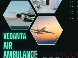Vedanta Air Ambulance from Mumbai – Comfortable and Rapid