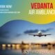 Vedanta Air Ambulance from Patna with Life-Saving Medical Accessories