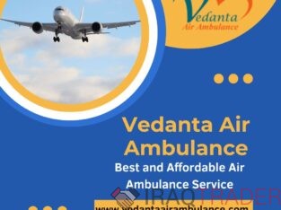 Vedanta Air Ambulance from Kolkata – Magnificent and Modern