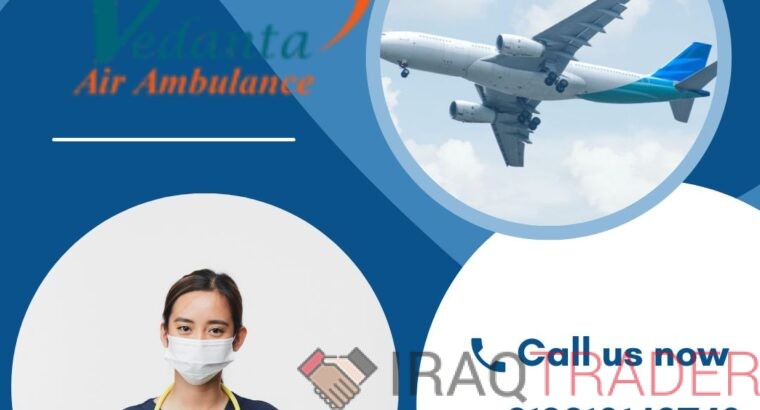 Book Vedanta Air Ambulance from Kolkata for Safe Patient Transportation