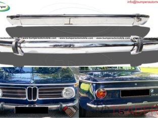 BMW 2002 bumper (1968-1970) by stainless steel (BMW 2002 Stoßfänger)