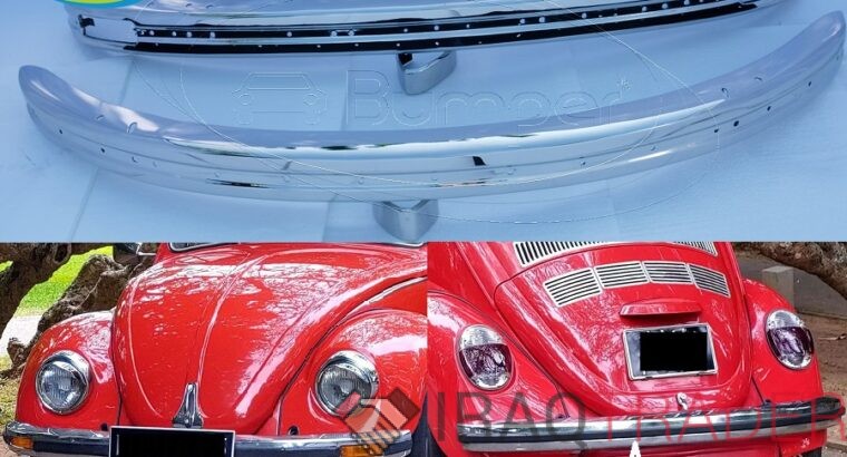 Bumper Volkswagen Beetle type (1968-1974) by stainless steel