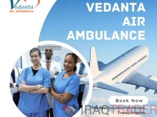 Select Vedanta Air Ambulance from Kolkata for Rapid and Secure Patient Transfer