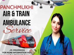 Book Panchmukhi Air and Train Ambulance in Patna with Hi-class Medical Care