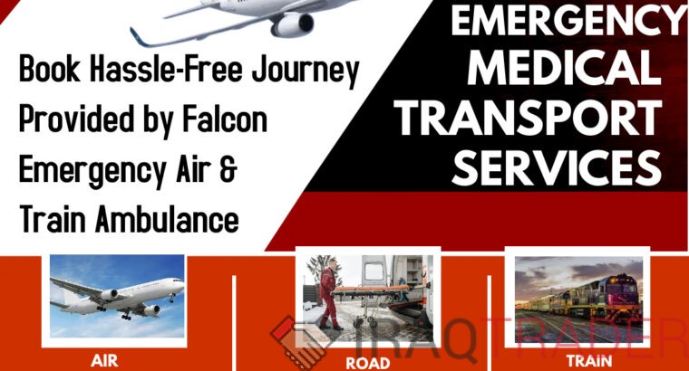 Falcon Train Ambulance in Bangalore is the Best Medical Transportation Solution in Emergency