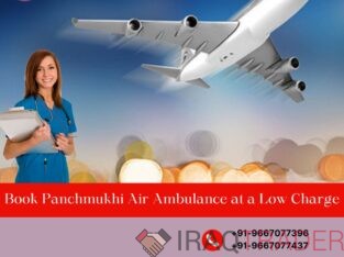Pick Panchmukhi Air and Train Ambulance in Patna with Full Healthcare Amenities