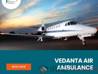 Select Vedanta Air Ambulance in Patna with Splendid Medical Aid