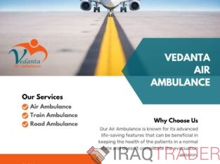 Use Vedanta Air Ambulance in Guwahati with Necessary Medical Support