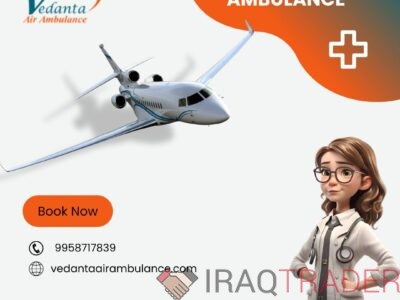 Utilize Vedanta Air Ambulance in Kolkata with Highly Skilled Medical Staff