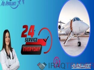 Get High-class Air Ambulance Service in Bhopal with ICU Setup at Low-fare