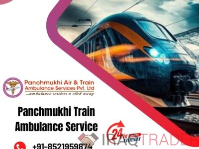 Choose Panchmukhi Train Ambulance Service in Guwahati for Life-support Ventilator Facilities