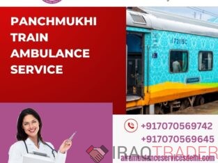 Get Panchmukhi Train Ambulance Service in Guwahati for a Quick Patient Journey