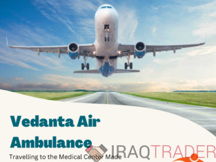 Acquire Vedanta Air Ambulance services in Siliguri With Ventilator Setup
