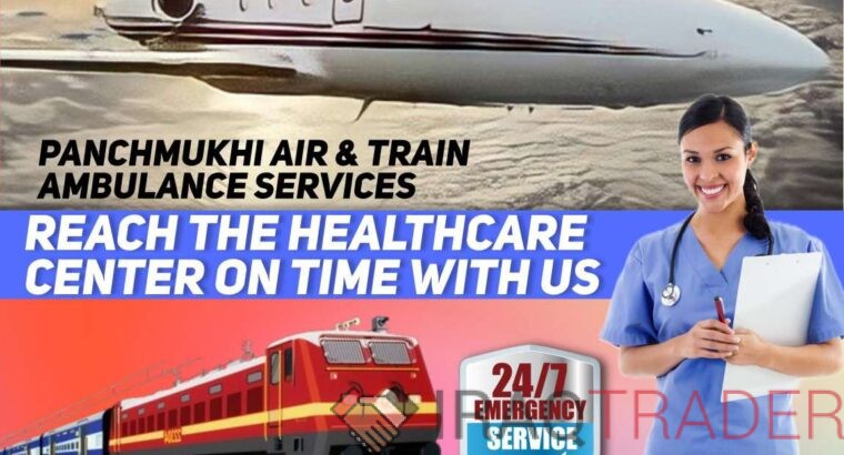 Choose Reliable Panchmukhi Air Ambulance Services in Dibrugarh with Medical Care