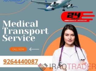 Book Superb Angel Air Ambulance Service in Varanasi with Hi-tech Medical Tool