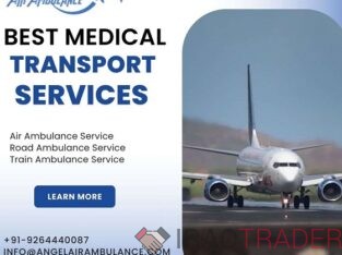 Book Trusted and Quick Angel Air Ambulance Service in Indore with Hi-Tech ICU