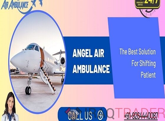 Utilize Splendid Angel Air Ambulance Service in Gorakhpur with ICU Setup