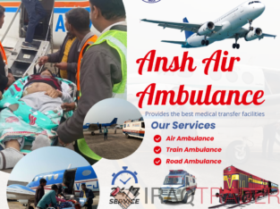 Life-Saving Efficiency: Ansh Air Ambulance Service in Kolkata – Your Trusted Partner