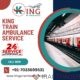Utilize Train Ambulance Service in Ranchi by King with Medical Service