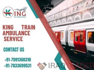 Take King Train Ambulance Services in Mumbai Emergency Patient Relocation