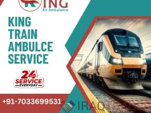Gain King Train Ambulance in Bangalore with a Life-Support Ventilator Setup