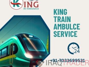 Pick Emergency Patient Transfer by King Train Ambulance in Dibrugarh