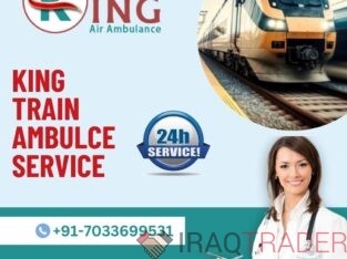 Utilize Train Ambulance in Guwahati by King with a Reliable Medical Team