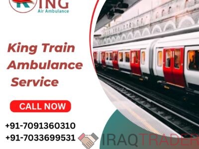 Select Fast Patient Transfer by King Train Ambulance in Patna