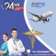 Book the Best Angel Air Ambulance Service in Gorakhpur with Modern ICU