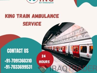 Select King Train Ambulance Service in Ranchi with Medical Equipments