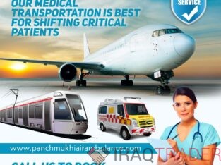 Hire Panchmukhi Air Ambulance Services in Patna with state-of-the-art ICU Support